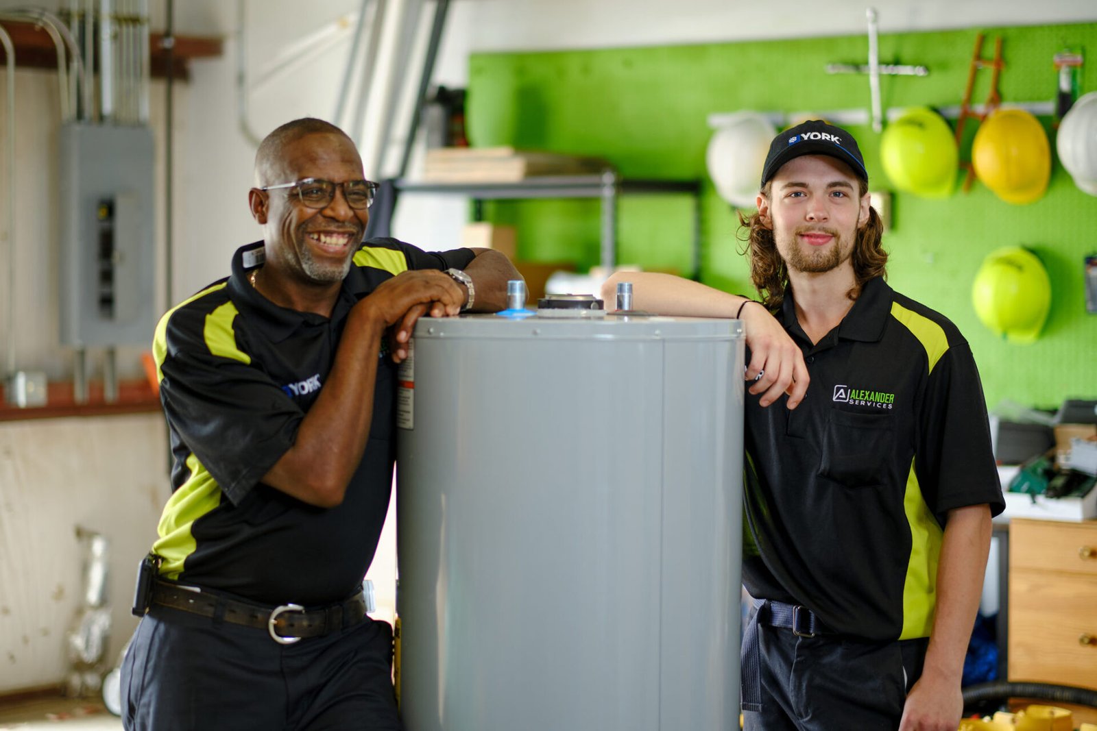 Plumbing technicians