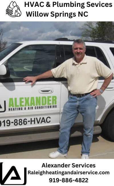 Hvac and plumbing services willow springs nc