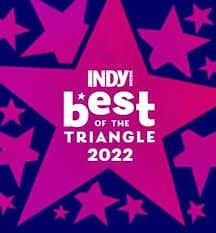 2022-indy-best-of-triangle - Alexander Services - Alexander Services Logo badge for 'indy best of the triangle 2022' with a pink star on a purple starry background.
